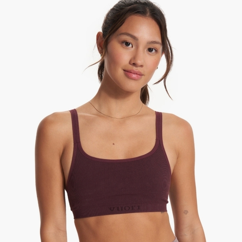 NWT Vuori Brown Sports Bra Light Support